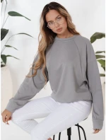 Dámská mikina šedá Dstreet model 21977510 - FashionStreet