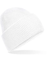 Beechfield B 385R Pletená čepice s manžetou "Recycled" 53.385R white