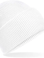 Beechfield B 385R Pletená čepice s manžetou "Recycled" 53.385R white
