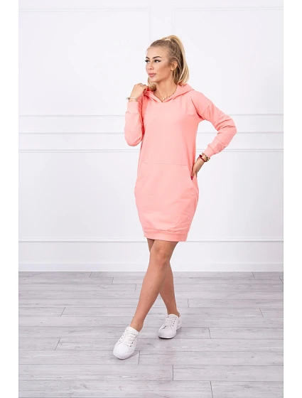 model 18744982 šaty s kapucí - K-Fashion model 18744982 šaty s kapucí - K-Fashion