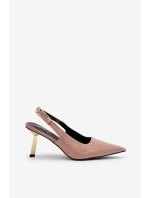 Lakované Lodičky S  Béžové model 21679357 - Boto