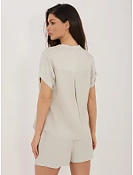 Halenka D60103M11235B2 světle béžová Halenka D60103M11235B2 světle béžová