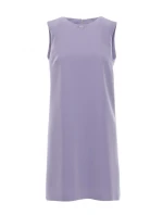 Šaty bez rukávů šedá model 21154733 - STYLOVE Šaty bez rukávů šedá model 21154733 - STYLOVE