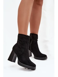 Boty na podpatku model 220708 Step in style