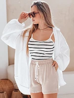 Dámské šortky HOT VIBE khaki FashionStreet SY0441