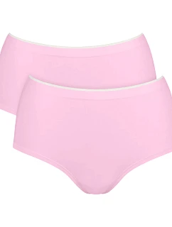 Dámské kalhotky GO Sense Highwaist 2P - PINK - růžové 1588 - SLOGGI