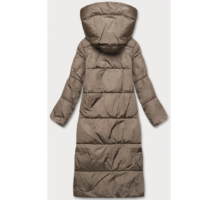 KURTKA ZIMOWA DAMSKA Z KAPTUREM BEŻOWA model 21245472 - Ann Gissy