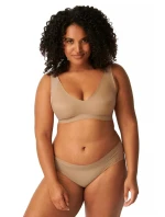 Dámské brazilky Zero Feel hipster beige - Sloggi