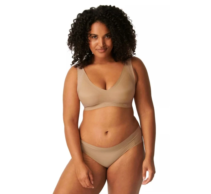 Dámské brazilky Zero Feel hipster beige - Sloggi
