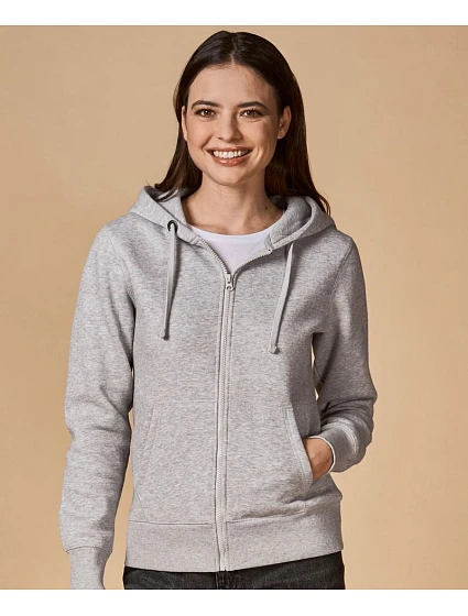 Dámská mikina s kapucí 40. heather grey model 22515556 - Promodoro Dámská mikina s kapucí 40. heather grey model 22515556 - Promodoro
