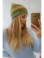 Fleecová čepice Patrycja K254 green neon+green Fleecová čepice Patrycja K254 green neon+green