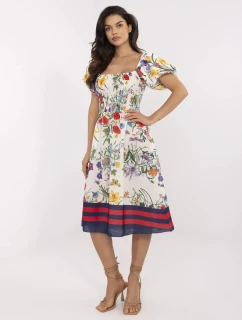 Sukienka DHJ SK model 21133028 ecru - FPrice