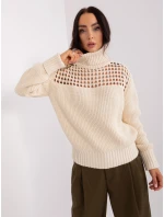 Jumper TO SW 1909.11X světle béžová