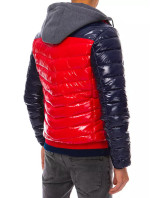 Červená pánská zimní bunda Dstreet TX3847