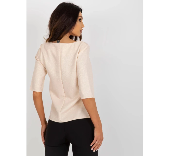 Dámská halenka LK BZ 506609.77 Béžová - FPrice