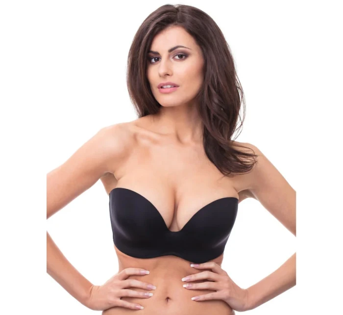 Dámská podprsenka bez ramínek ULTIMATE STRAPLESS BRA W032D Černá - WONDERBRA
