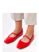 Balerinky model 21937859 červené Solea - SWEET SHOES