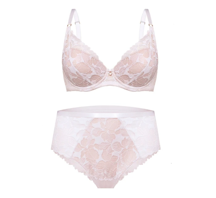 Hanna push up podprsenka bílá