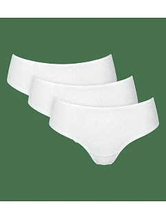 sloggi Ultimate CottonSparkle HipsterC3P - White - SLOGGI White - SLOGGI