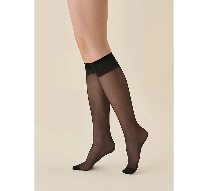 Dámské netlačící podkolenky Gabriella 15 den A'2