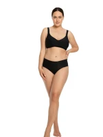Dámský sportovní top Jelly bra comfort black - JULIMEX Dámský sportovní top Jelly bra comfort black - JULIMEX
