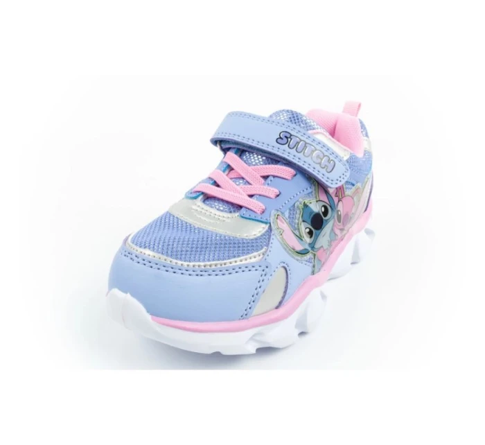 Leomil Stitch dětská sportovní obuv tenisky lehké suchý zip LED Leomil Stitch dětská sportovní obuv tenisky lehké suchý zip LED