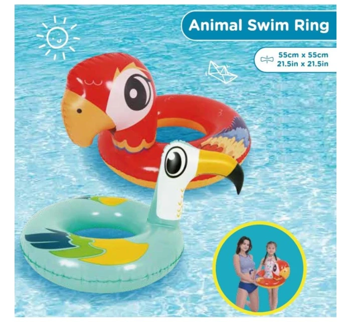 KRUH NA PLAVÁNÍ ZVÍŘAT 55CM 35187 TUCAN