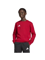 Dětská mikina adidas Entrada 26 Sweat Top červená JZ6556