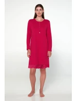 Vamp - Bavlněná noční košile s knoflíky 21935 - Vamp Vamp - Bavlněná noční košile s knoflíky 21935 - Vamp