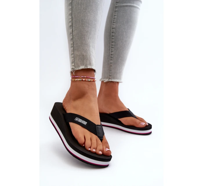 Dámské žabky na klínku Big Star model 21660770 Bílá - Big Star Shoes