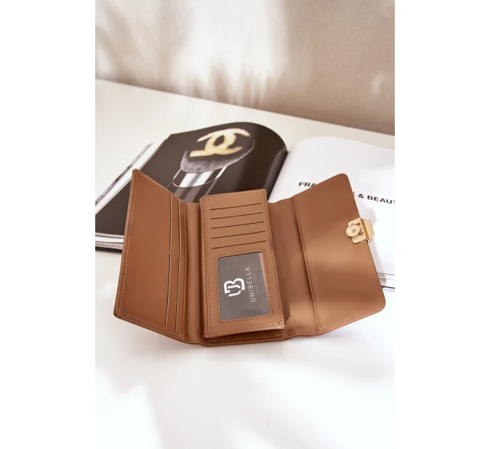 Eko Kůže Hladká Dámská Peněženka Tmavě Béžová model 21682001 - Boto