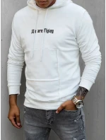 Pánská krémová mikina Dstreet BX5476