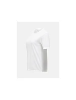 Dámské tričko PEAK PERFORMANCE W Wool-Blend Shortsleeve, bílá barva Dámské tričko PEAK PERFORMANCE W Wool-Blend Shortsleeve, bílá barva