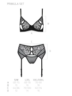 Passion Primula set barva:černá