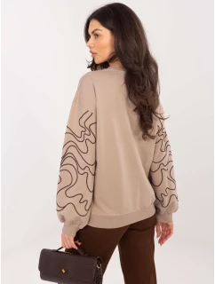 Bluzka RV BZ model 21836660 ciemny bezowy - FPrice