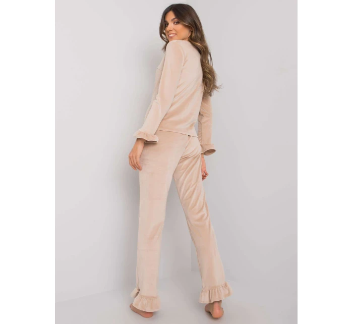 Pyžamo RV PI model 16328078 béžová - FPrice Pyžamo RV PI model 16328078 béžová - FPrice