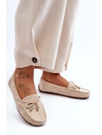 Dámské semišové mokasíny béžové Si Passione Dámské semišové mokasíny béžové Si Passione