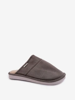 Pánské nazouváky Selomir – tmavě šedé