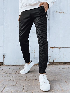 Pánské černé tepláky FashionStreet UX4273