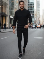 Pánský černý svetr model 21995262 - Dstreet