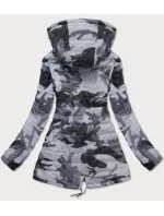 Oboustranná dámská bunda parka s kapucí model 14675063 - SPEED.A