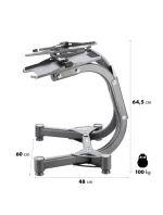SADA NASTAVITELNÝCH ČINEK SR52 (2 KS) + STOJAN STR10 PRO HMS SADA NASTAVITELNÝCH ČINEK SR52 (2 KS) + STOJAN STR10 PRO HMS