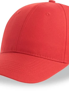 Atlantis Headwear Recy Six 6 panelová baseballová kšiltovka 33.0117 red