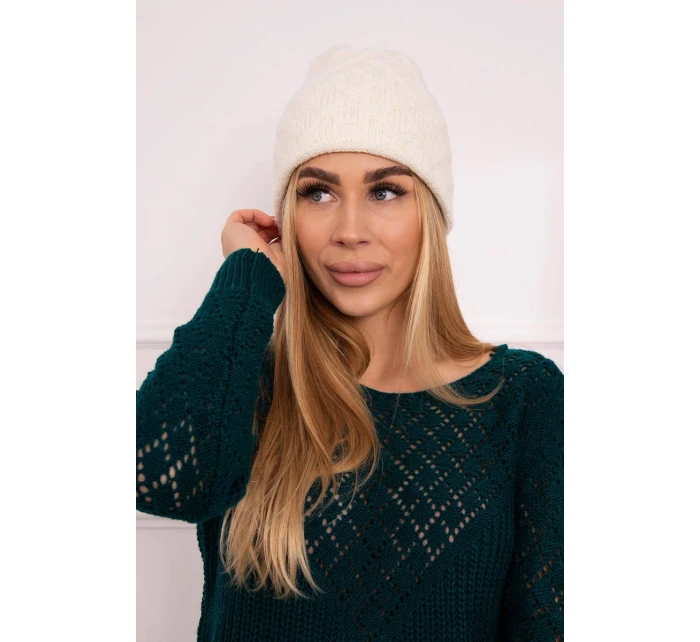 Cap Agata K222 ecru Cap Agata K222 ecru