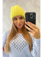 Dámská čepice Rebeka K345 žlutá Dámská čepice Rebeka K345 žlutá
