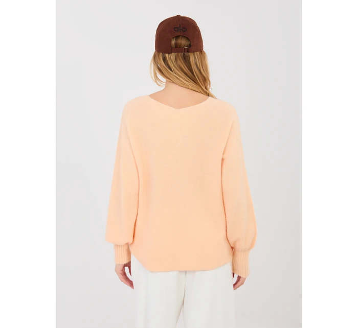 Jumper MI SW 2201.16P světle oranžový Jumper MI SW 2201.16P světle oranžový