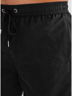 Černé pánské koupací šortky Dstreet SX2364