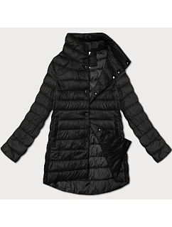 Dámská prošívaná bunda se stojáčkem Minority black (P3-6908-1)