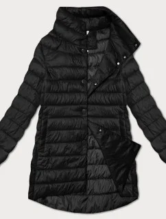 Černá dámská prošívaná bunda se stojáčkem model 21042279 - MINORITY