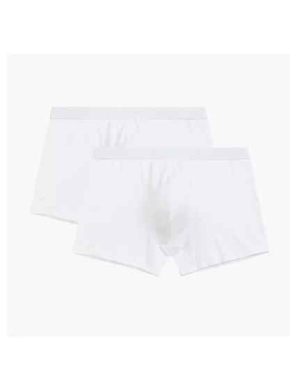 Pánské boxerky 2 pack 016 white - Atlantic